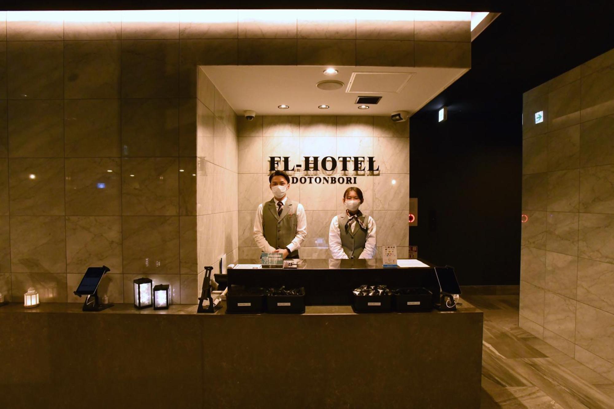 אוסקה Fl Hotel Dotonbori מראה חיצוני תמונה